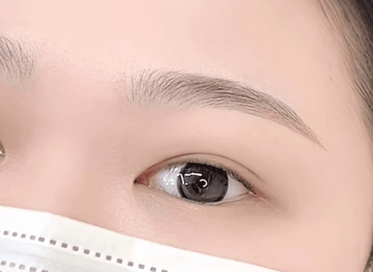 자연 눈썹